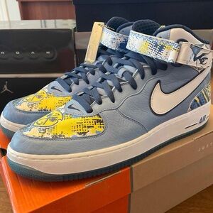 Nike Air Force One mid Michael Vick NFL kith supreme Stussy ald clot Noah